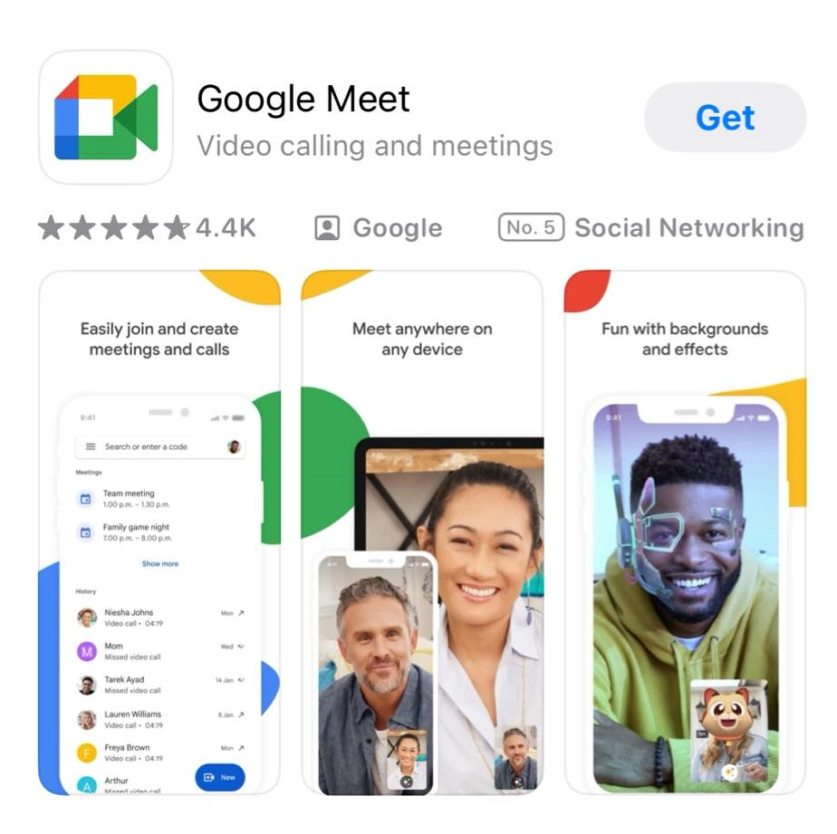 วิธีใช้ google meet มือถือ IOS android