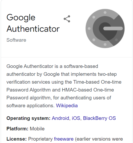 1 Google Authenticator คืออะไร