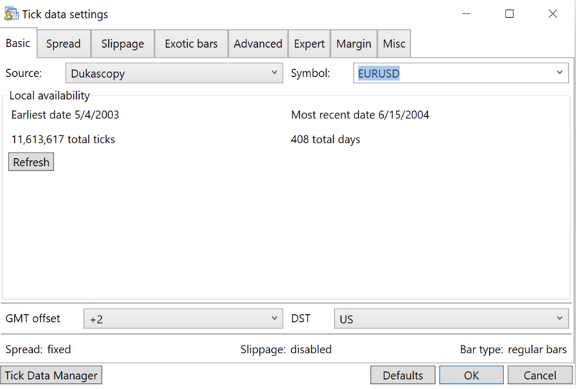 2 ลักษณะและข้อดีของ Tick Data Suite