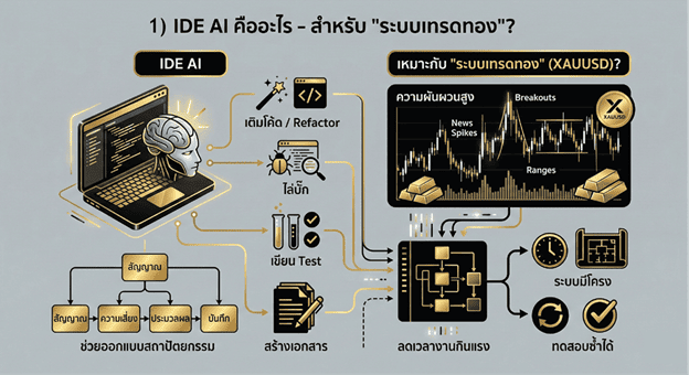1 IDE AI คืออะไร และทำไมถึงเหมาะกับระบบเทรดทอง 1 IDE AI คืออะไร และทำไมถึงเหมาะกับระบบเทรดทอง