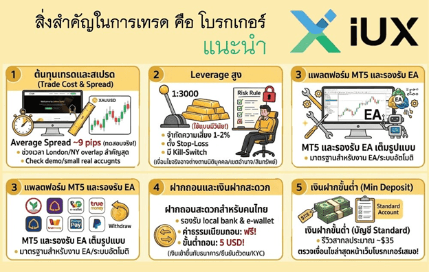 สิ่งสำคัญในการเทรด คือ โบรกเกอร์ สิ่งสำคัญในการเทรด คือ โบรกเกอร์