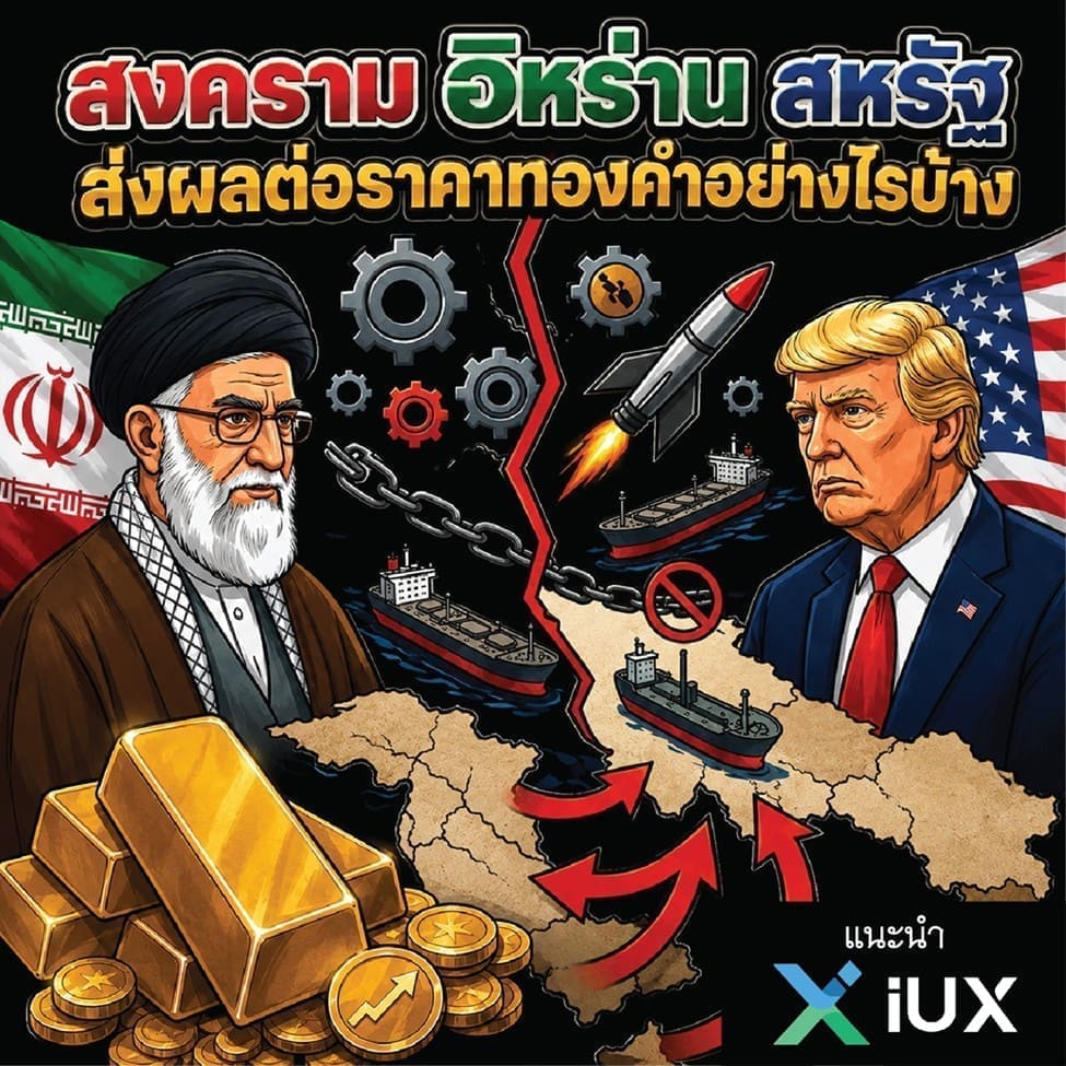 สงคราม อิหร่าน สหรัฐ ส่งผลต่อราคาทองคำอย่างไรบ้าง